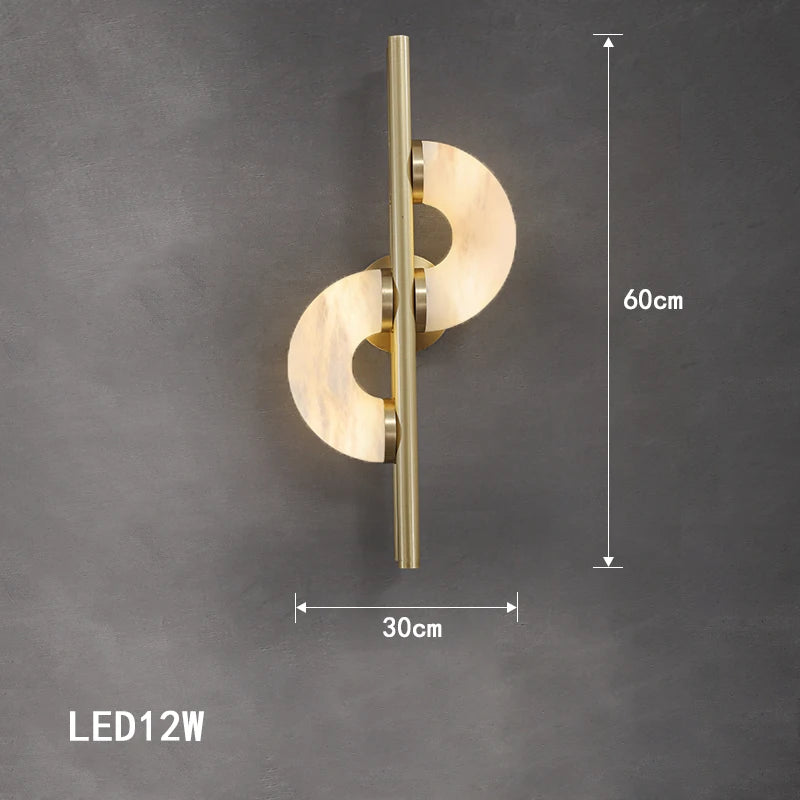 Modern Marble Wall Sconce