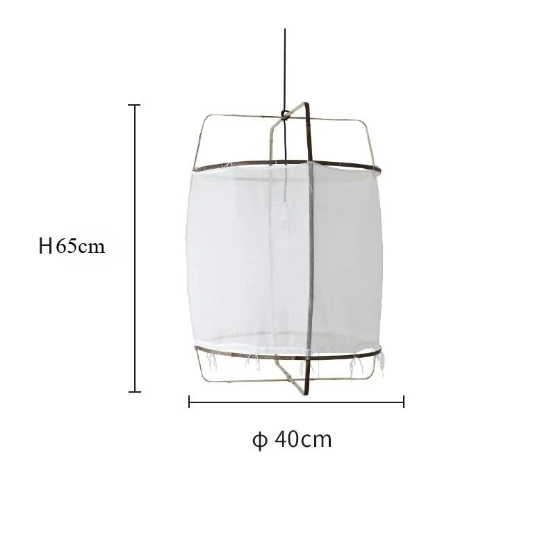 Wood & Fabric Chandelier – Wabi-Sabi Japanese for Dining Room, Living Room, Foyer | Ilyra Arc by Evenlyr