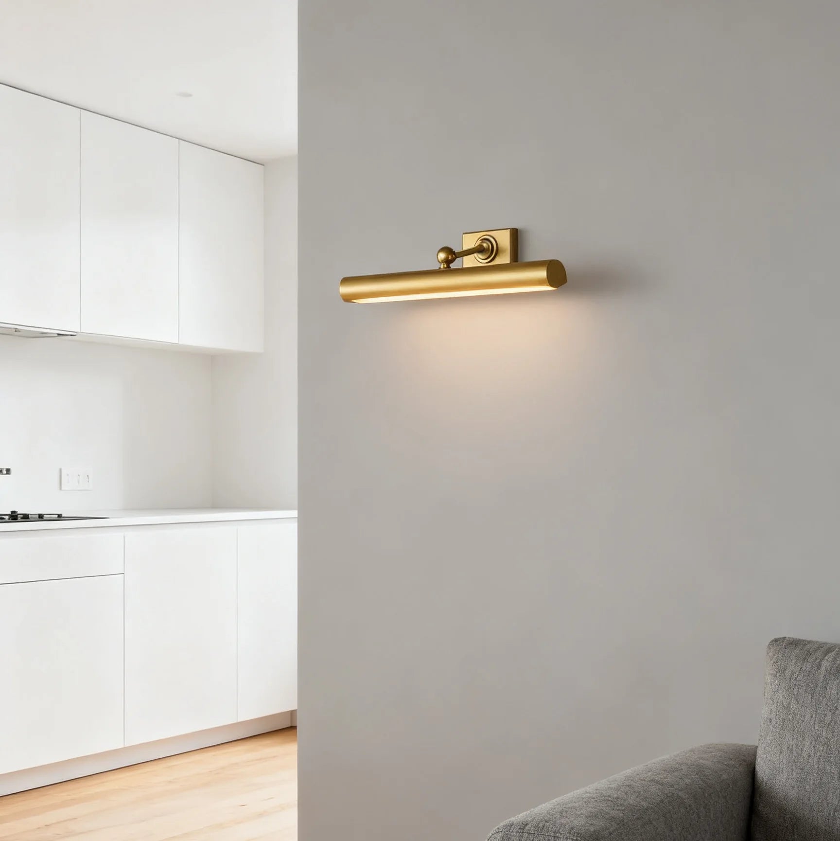 Damaris Halo Copper Wall Sconce – Modern Copper Wall Sconces for Dining Room