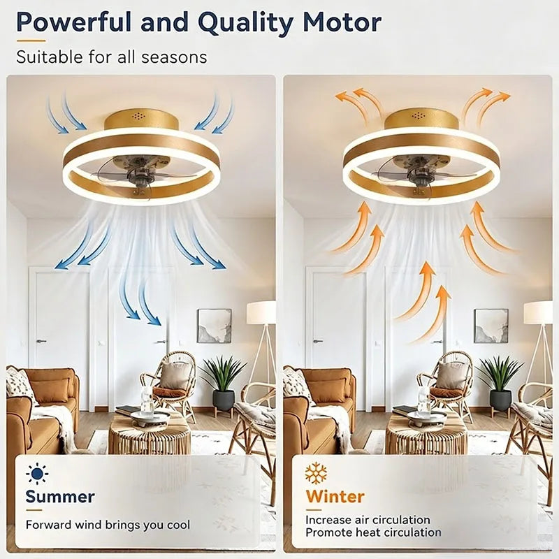Orlena Halo Dimmable Metal Chandelier – product view 5