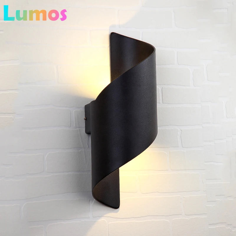 Kensley 10W Up & Down Outdoor Wall Light for Hotel Exterior – IP65 – detail view 2