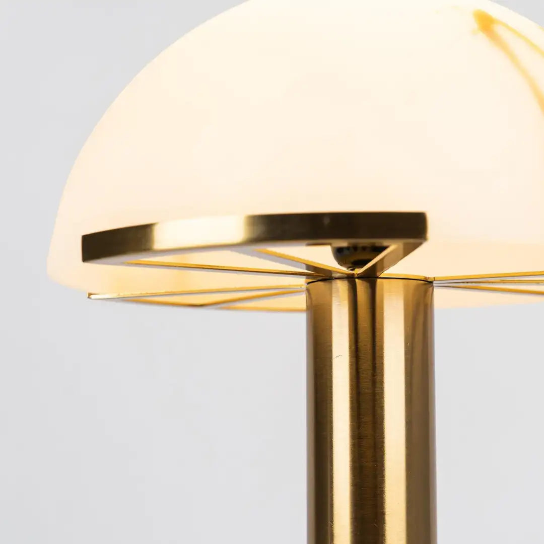 Marble & Glass Table Lamp – Modern Minimalist for Bedside, Desk & Office, Living Room | Lucienne Grove by Evenlyr