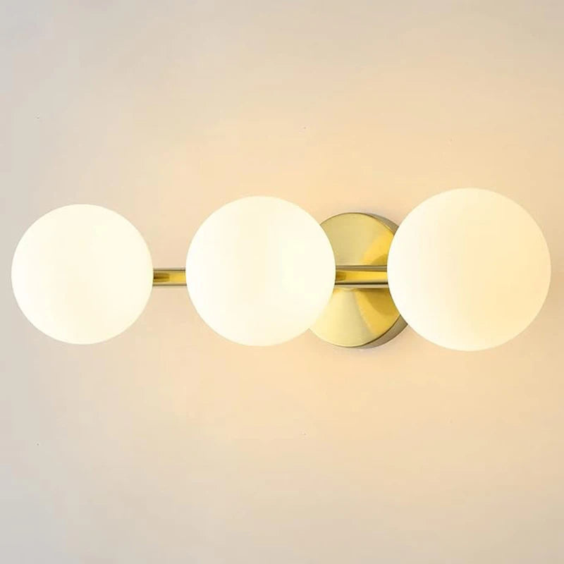 Glass Wall Sconce – Nordic Modern for Bedroom, Hallway, Bathroom | Maris Arc by Evenlyr