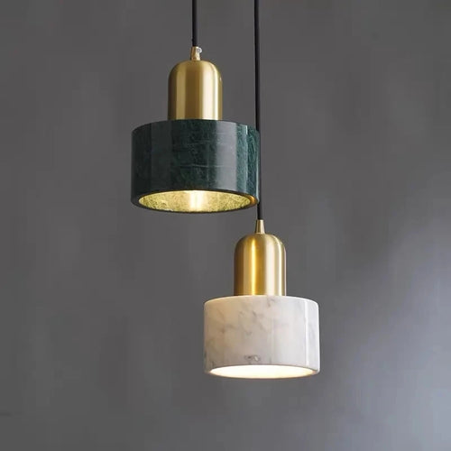 Alabaster & Marble Chandelier – Modern Minimalist for Living Room, Bedroom, Dining Room | Liora Crest by Evenlyr