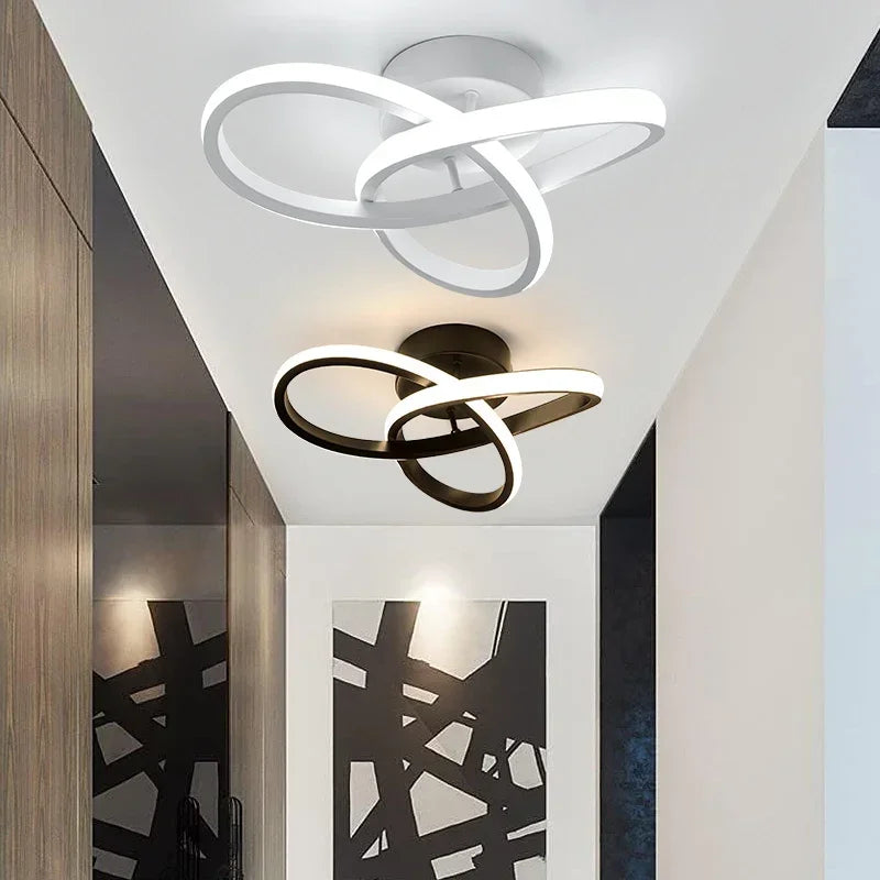 Aurelia Nordic Flush Mount Ceiling Light for Modern Interior – detail view 2