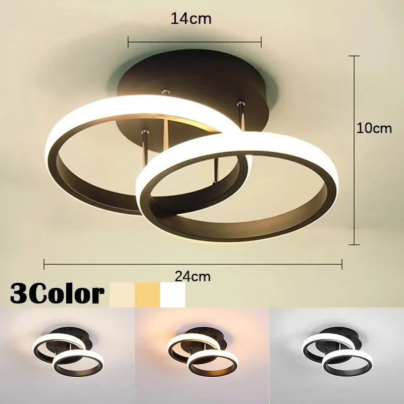 Aurelia Nordic Flush Mount Ceiling Light for Modern Interior – detail view 5