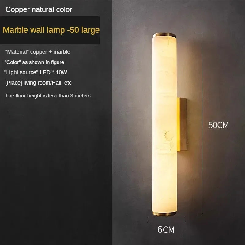 Solis Facet Alabaster Wall Sconce – Minimalist – product detail 8