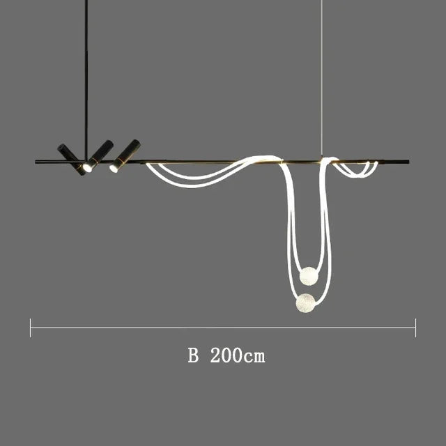 Eden Haven Iron Chandelier – Adjustable – product detail 8