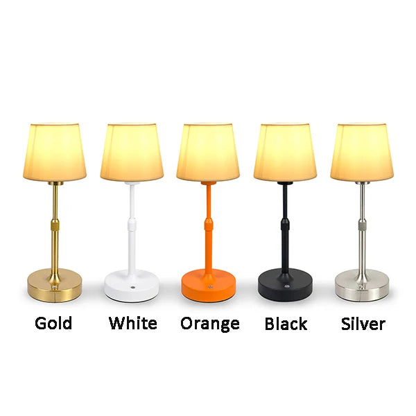 Thalia Contour Rechargeable Fabric Desk Lamp – product view 8
