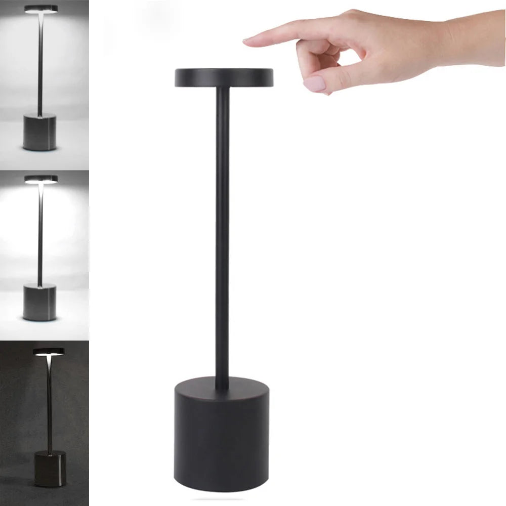 Vita Crescent Aluminum Table Lamp – Rechargeable – product detail 10