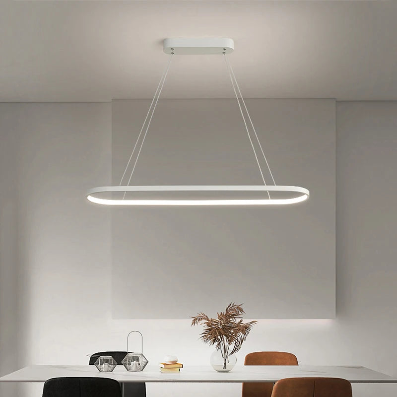 Zora Cove Aluminum Chandelier – Dimmable – product detail 5