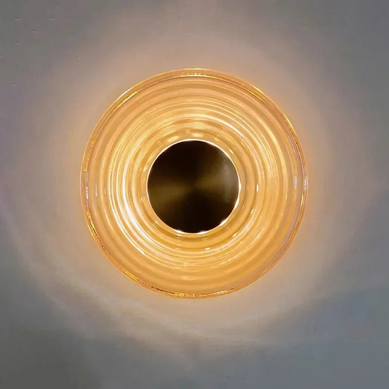 Maelis Veil Glass Wall Sconce – product view 5
