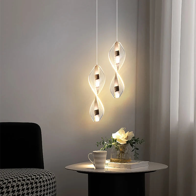 Soren Loop Acrylic Wall Sconce – Nordic – product detail 3