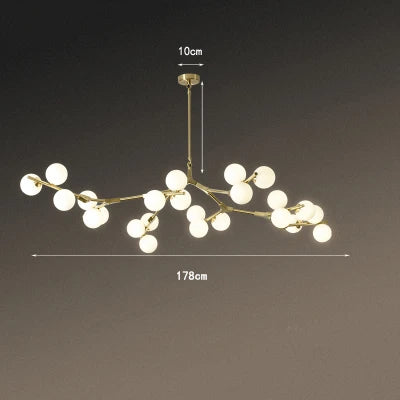 Joren Arc Glass Pendant Light – product view 12