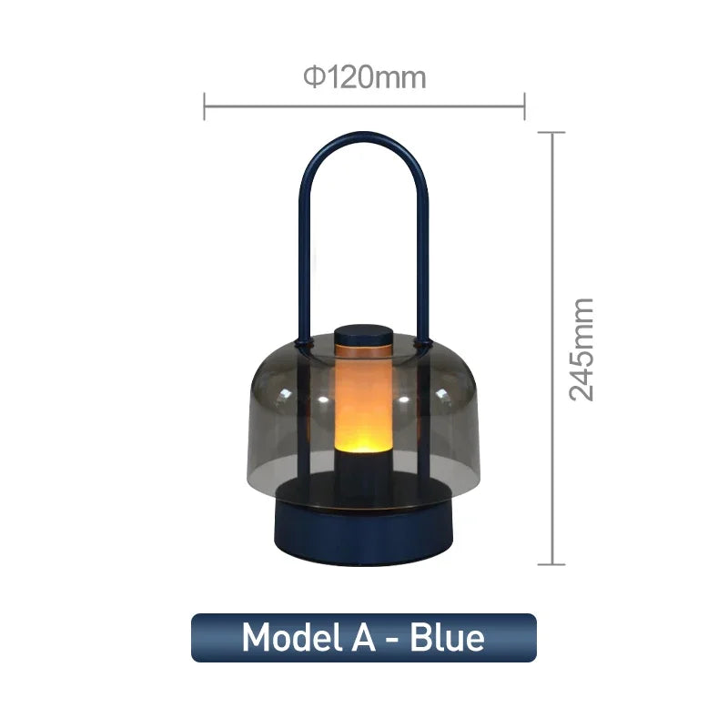 Oriana Arc Rechargeable Aluminum Desk Lamp – product view 8