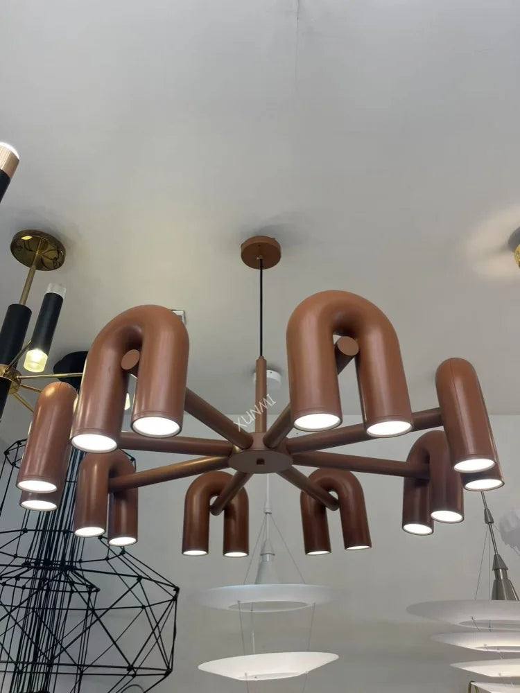 Elowen Arc Adjustable Metal Pendant Light – product view 6