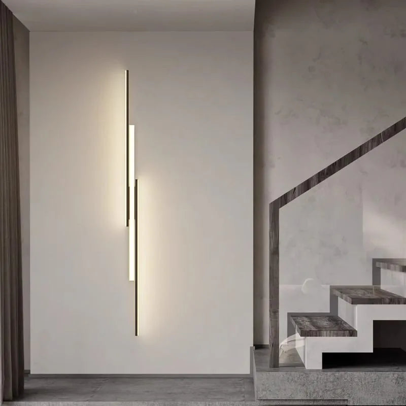 Metal Flush Mount Ceiling Light – Modern Minimalist Linear LED for Bedroom, Hallway, Entryway | Fiora Arc by Evenlyr