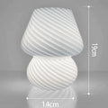 Glass Table Lamp – Modern Minimalist Dimmable LED for Bedside, Desk & Office, Restaurant Table | Maris Grove by Evenlyr