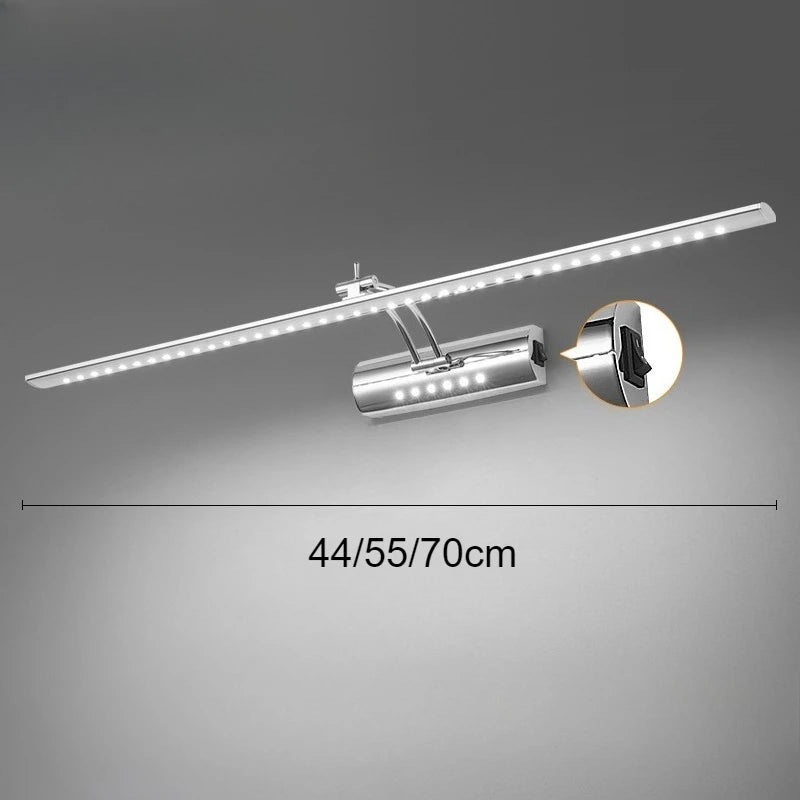 Designer Round LED Bathroom Vanity & Mirror Light – Modern Adjustable LED for Bathroom | Lucera Orbit by Evenlyr