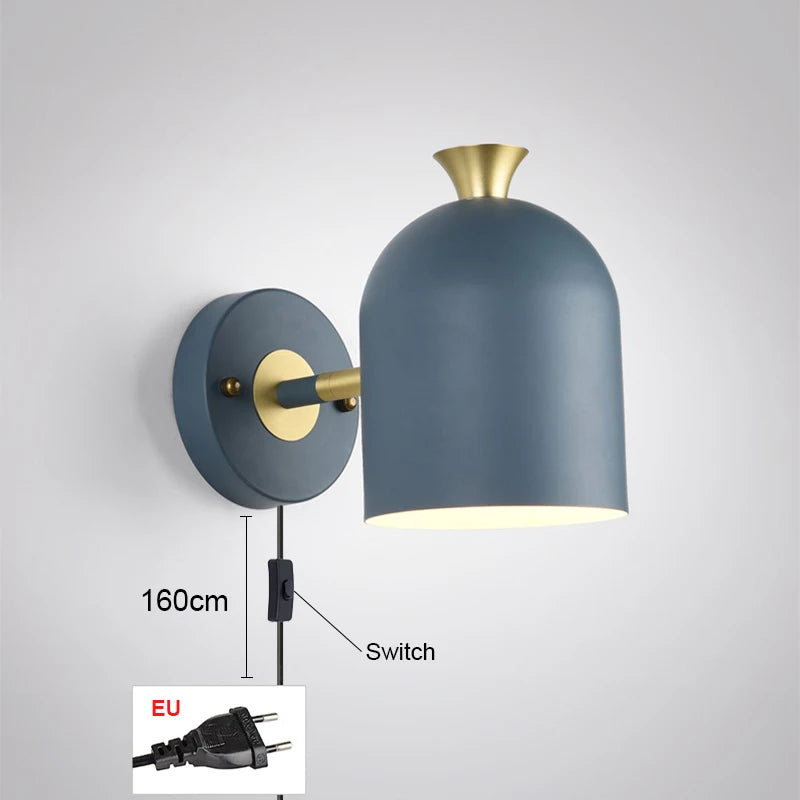 Damaris Arc Metal Wall Sconce – product view 18