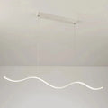 Metal Chandelier – Nordic Modern Dimmable LED for Dining Room, Living Room, Foyer | Kaelis Arc by Evenlyr