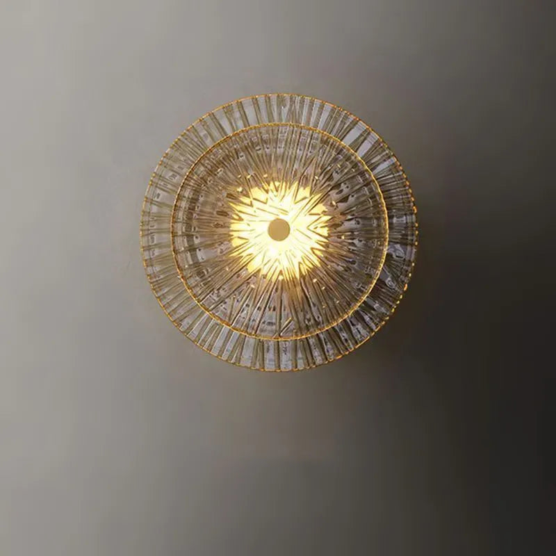 Glass Wall Sconce – Nordic Modern for Bedroom, Hallway, Living Room | Bellara Beam by Evenlyr