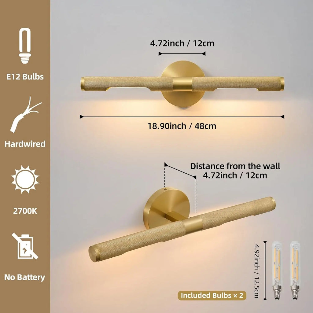 Brass Dimmable Picture Light – detail view 3
