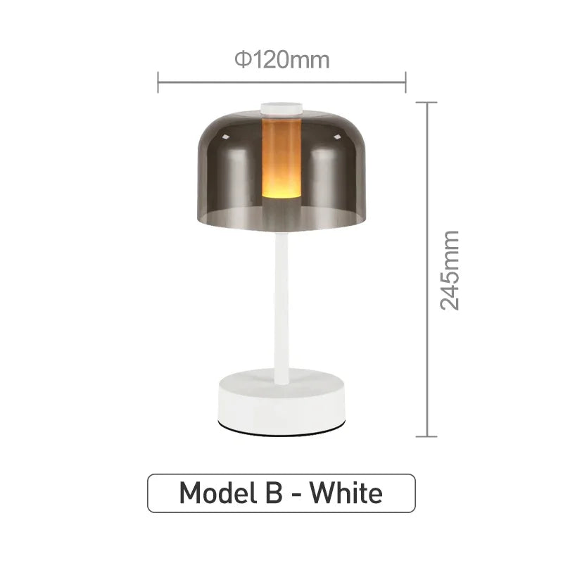 Oriana Arc Rechargeable Aluminum Desk Lamp – product view 14