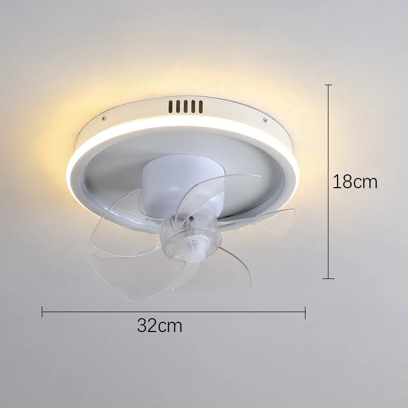 Belluno RGB Dimmable Ceiling Fan Light for Bedroom – Remote Control – detail view 8