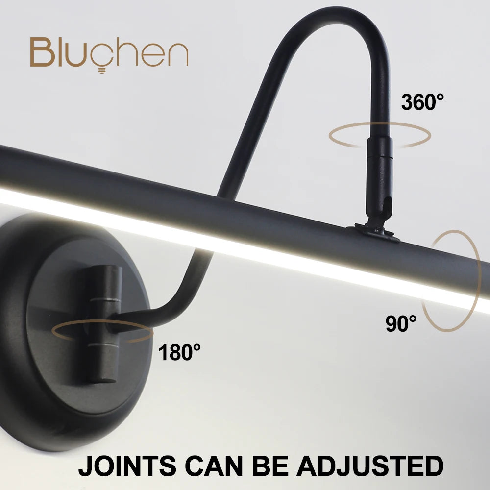Tavian Halo Aluminum Vanity Light – product view 5