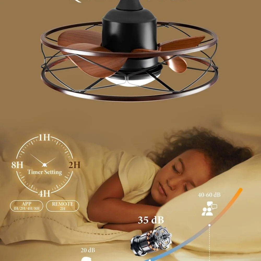 Palermo IP65 Outdoor Ceiling Fan Light for Patio – Remote Control