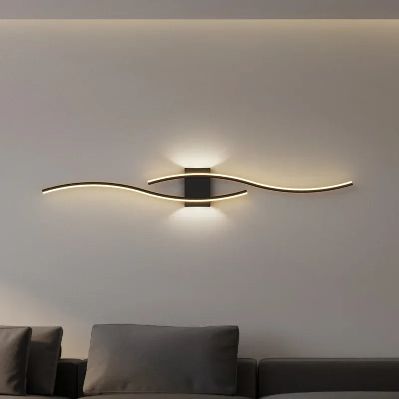 Caspian Modern LED Bedside Wall Sconce for Bedroom