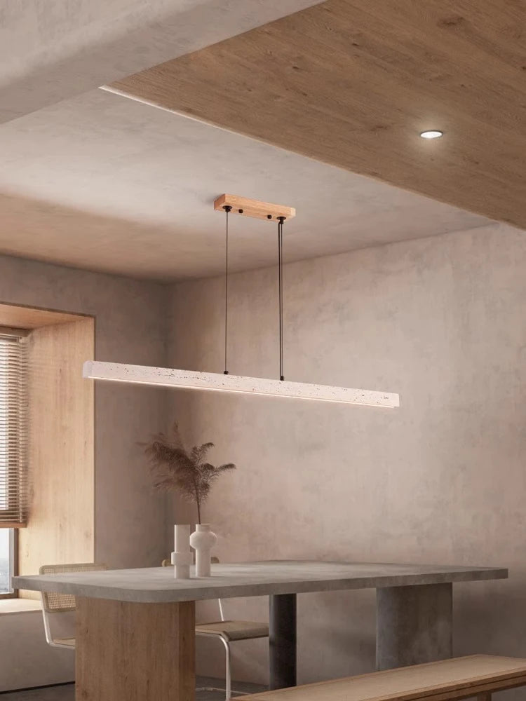 Arden Arc Wood Chandelier – Dimmable – product detail 5