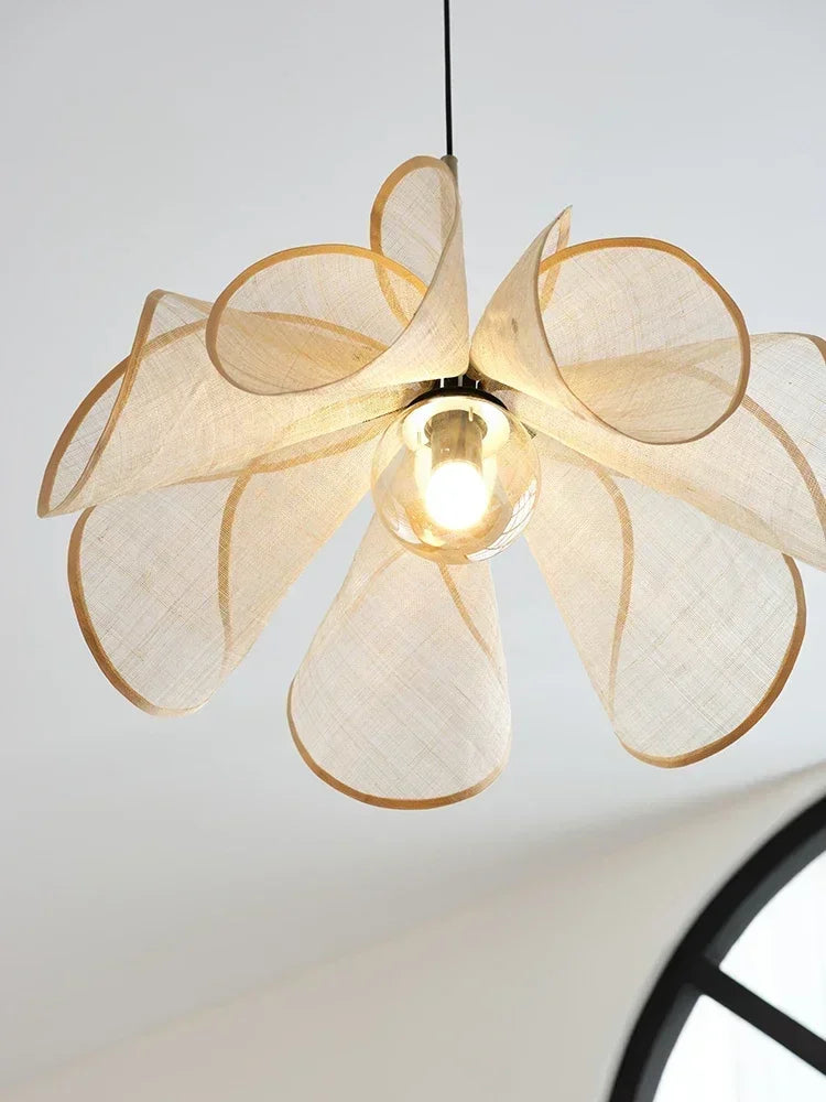 Thea Aura Fabric Chandelier – Wabi-Sabi – product detail 6