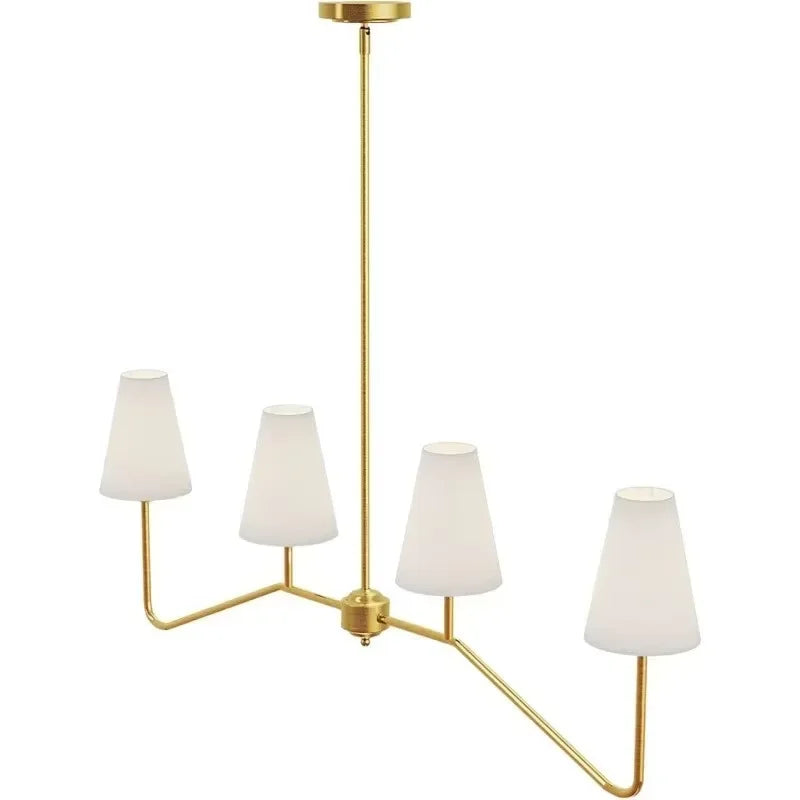 Riva Veil Fabric Chandelier – Minimalist – product detail 16