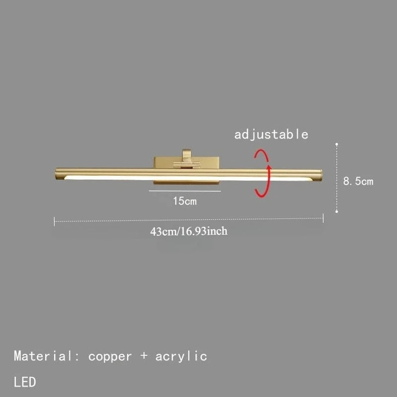 Valenne Veil Adjustable Brass Wall Sconce – product view 8