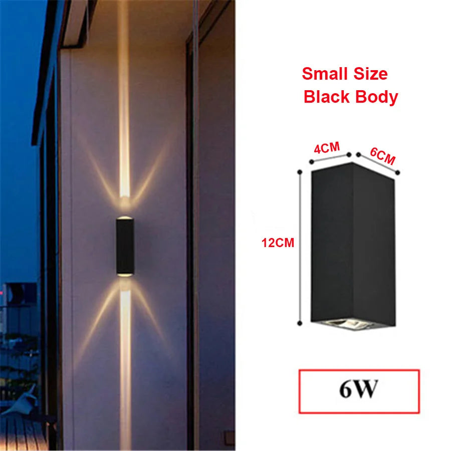 Orlena Aluminum Long-Strip Outdoor Wall Washer for Porch – IP65