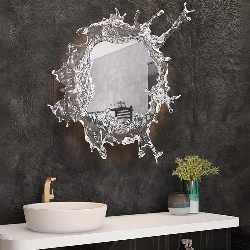 Glass Wall Sconce – Nordic Modern for Bathroom, Bedroom & Bedside, Hotel & Hospitality | Oriana Frame by Evenlyr
