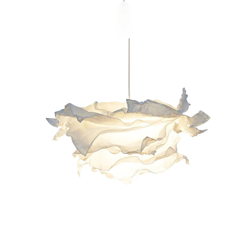 Paper Chandelier – Modern Minimalist for Dining Room, Living Room, Bedroom | Zaria Petal by Evenlyr