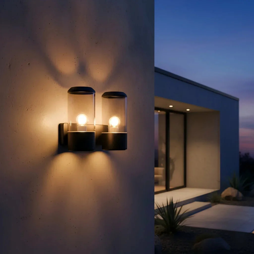 Ginevra Up-and-Down Outdoor Wall Light for Garden Wall