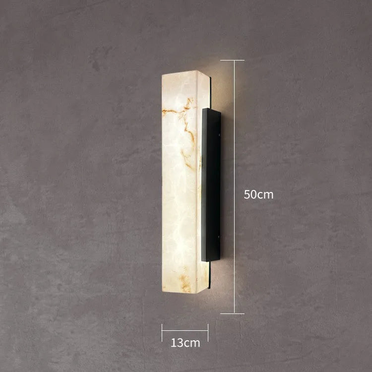 Fiore Halo Marble Wall Sconce – product view 7