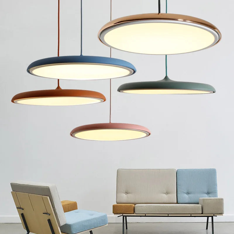 Mora Curve Acrylic Pendant Light – Minimalist – product detail 3