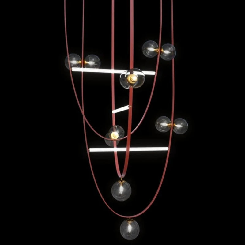 Nola Glow Glass Pendant Light – Modern – product detail 5