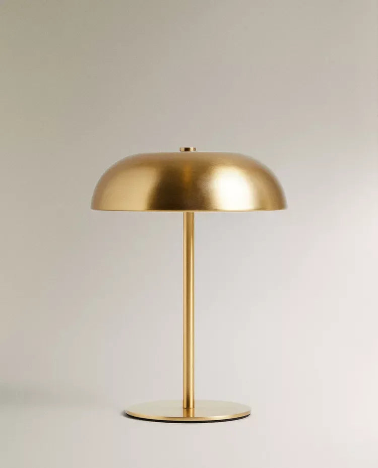 Noemi Contour Rechargeable Metal Table Lamp – product view 3