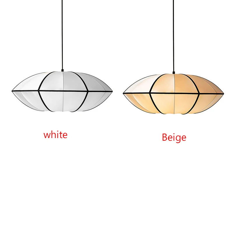 Fabric Chandelier – Wabi-Sabi Vintage for Bedroom & Bedside, Dining Room & Kitchen | Celia Glow by Evenlyr