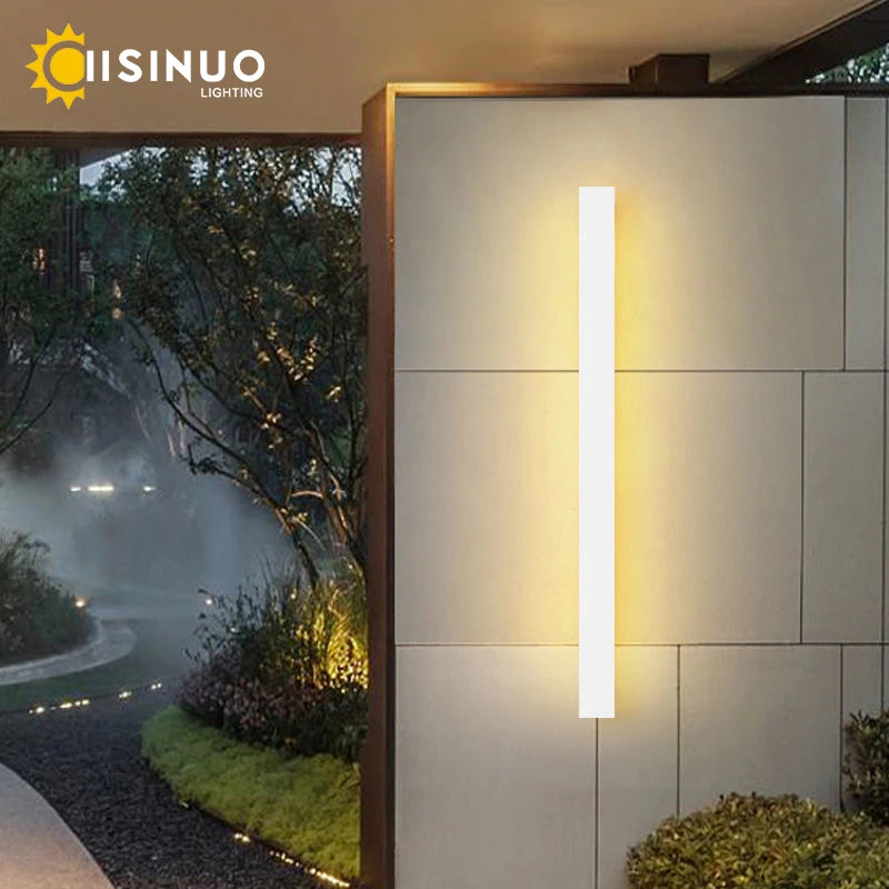 Aurelia Long Outdoor Wall Lantern for Garage
