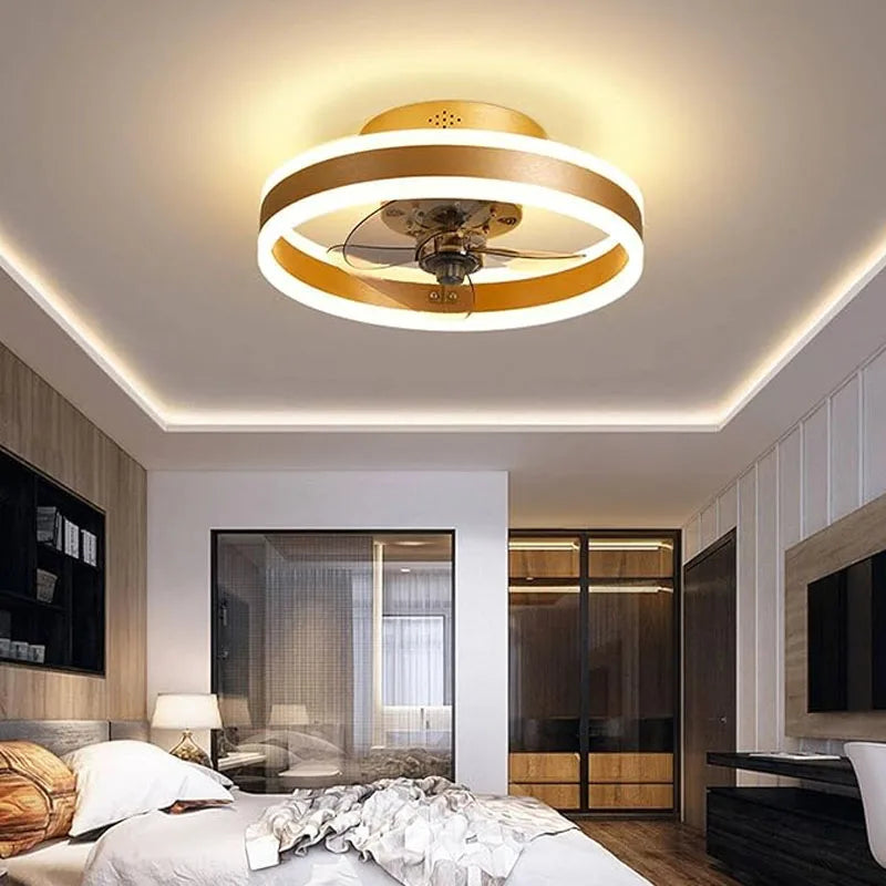 Orlena Halo Dimmable Metal Chandelier – Modern Metal Dimmable Chandeliers