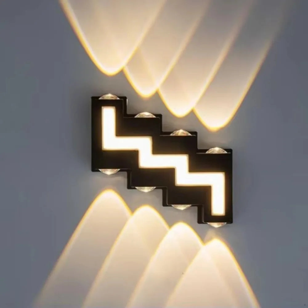 Elara Energy-Efficient Aluminum Outdoor Wall Light for Yard – IP65 – detail view 8