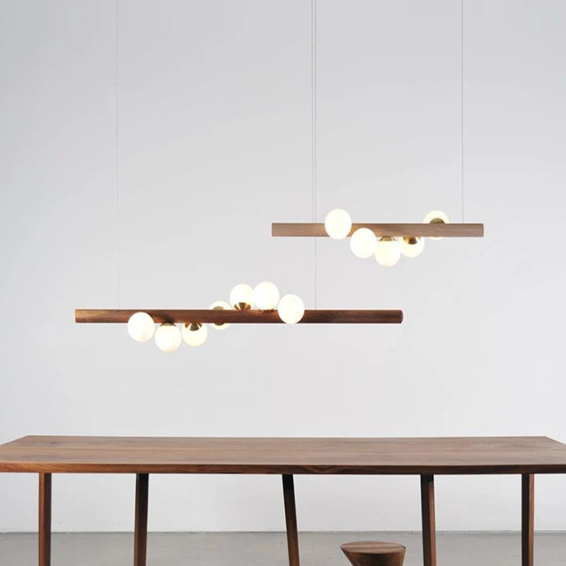 Delia Contour Glass Pendant Light – product view 2