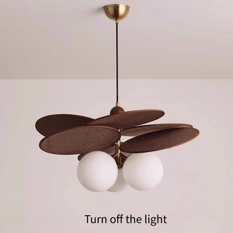 Brielle Arc Glass Pendant Light – product view 4